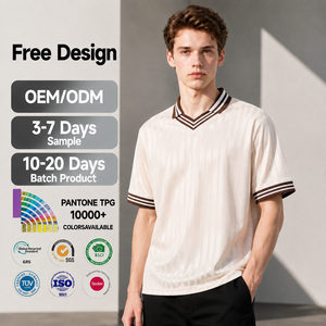 T-shirt Estiva da Uomo Dreaming <span class=keywords><strong>Lion</strong></span>, Maglia Sottile a Contrasto di Colore, Stile Streetwear di Alta Qualità, Vestibilità Ampia e Corta - Product Image 1
