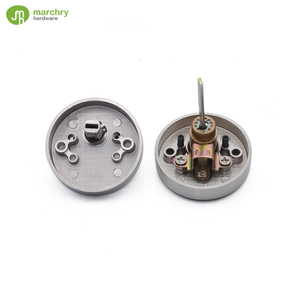 ล็อกสังกะสีอัลลอย70มม. 60มม. เงินพร้อมกุญแจ - Product Image 3