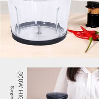Hachoirs à viande déchiqueteuse, hachoir à poulet en acier inoxydable électrique gadget frais en acier de Chine/