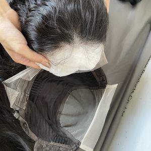 Proveedores de Pelucas con Cierre al por Mayor, Pelucas con Cierre 5x5 de Encaje Transparente en Oferta, Pelucas de Cabello Humano Virgen Crudo con Cutícula Alineada para Mujeres Negras - Product Image 2