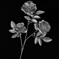 Silberne Künstliche Weihnachtsblumen Kunstblumen für Hochzeit Brautstrauß Tischdekoration Party-Deko Großhandel