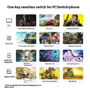 Flydigi hrewolf 4 <span class=keywords><strong>Bluetooth</strong></span> chơi game không dây điều khiển cho Windows <span class=keywords><strong>Android</strong></span> <span class=keywords><strong>IOS</strong></span> chuyển đổi 2 - Product Image 5