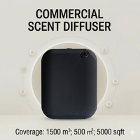 Diffuseur d'arômes intelligent sans eau pour hôtel, maison, bureau, usage commercial, diffuseur d'huiles essentielles à air froid mural