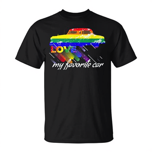 Camiseta con la Bandera de la Libertad LGBTQ, Orgullo Gay, Libertad de Expresión, Camiseta Promocional con Estilo - Product Image 3