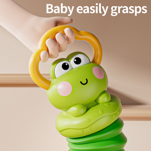 Jouet éducatif transfrontalier pour enfants : accordéon et orgue en plastique, mini instrument de musique à tirer à la main pour bébé - Product Image 5