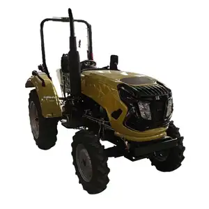 High efficiency Wheel Tractor 4x4 Compact Walking Tractor with solid tires for sale