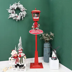 Рождественская елка, снеговик, огни, лампа, подсветка, рождественское освещение