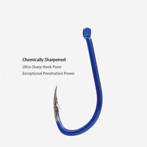 Hameçons Iseama professionnels, fabriqués à la main, en alliage de titane japonais, pour la pêche à la carpe, au dorade et au poisson-chat - Product Image 4