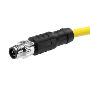 Kabel Alvin's Cables M8 5-Pin B-Code Male Flying Lead I/O untuk Cognex In-Sight Micro 2000 dengan Rating IP67, Panjang 2m, Trigger Strobe - Product Image 6
