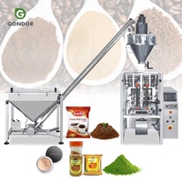 Machine de remplissage et d'emballage automatique à vis sans fin pour lait, farine, épices, café et poudres