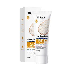 <span class=keywords><strong>Crema</strong></span> <span class=keywords><strong>Solare</strong></span> OEM/ODM al Latte di Riso ad <span class=keywords><strong>Alta</strong></span> <span class=keywords><strong>Protezione</strong></span> SPF 50 con Estratto di Riso, <span class=keywords><strong>Protezione</strong></span> UV a Spettro Completo, Lunga Durata, Resistente all'Acqua - Product Image 1