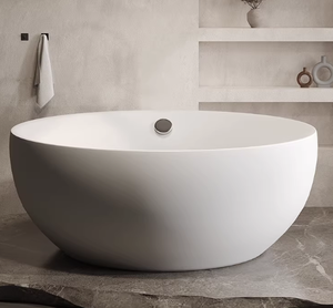 <span class=keywords><strong>Baignoire</strong></span> <span class=keywords><strong>et</strong></span> lavabo intégrés de luxe léger italiens blancs pour hôtel, villa, décoration intérieure - Product Image 1