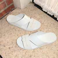 Sandales arabes de luxe personnalisées SHIKOL, en cuir de veau italien et daim, fabriquées à la main, élégantes et confortables, pour hommes, fabriquées au Moyen-Orient