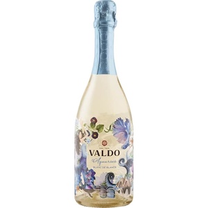 Vino Espumoso Italiano Valdo Aqu Arius Blanc De Blancs 750 ml, Aperitivo Perfecto con Mariscos y Platos Ligeros, 6 Botellas por Caja - Product Image 1