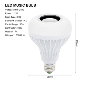E27 12W Energy Saving LED WiFi <strong>Smart</strong> <strong>Lights</strong> with Remote Control - Product Image 3