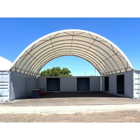 Abri de voiture économique C2020 à structure en membrane PVC, abri de toit pour conteneur maritime, abri d'ombrage, tente de stockage