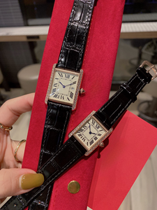 Reloj mecánico automático moderno y elegante, correa de piel de vaca con estampado de cocodrilo multicolor, bisel con incrustaciones de diamantes - Product Image 6