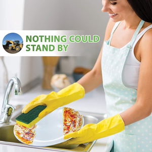 Wholesale Popular Kitchen High-quality Dish Washing Household Cleaning Sponge Free Sample Wholesale Price Sponge for Shoes - Product Image 4