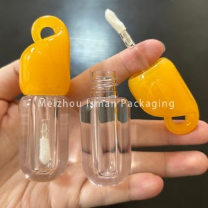 ISMAN Flacon de brillant à lèvres personnalisé en forme d'éléphant, 2,5 ml, en plastique, vide, avec pendentif porte-clés, pour enfants, <span class=keywords><strong>tube</strong></span> d'emballage pour maquillage et teinte à lèvres - Product Image 4