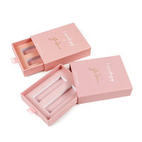 Dapat didaur ulang lipstik ramah lingkungan papel para cajas kotak kemasan biodegradable mewah kardus laci lipgloss kotak kertas