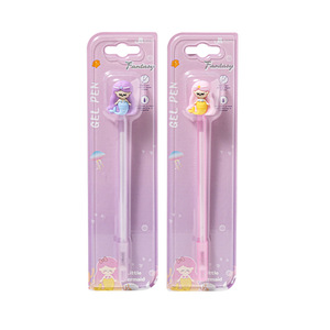 Cute Mermaid 3D Gel Pens Pink Purple Blue Yellow Needle Tip Office School Writing Pens - Product Image 5