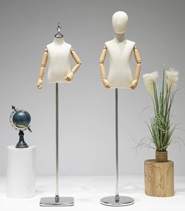 Lavinia barato soporte de cuerpo completo maniquíes para niños en venta niños maniquí niña modelo para exhibición de ropa para bebés y niños - Product Image 6