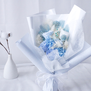 Bouquet <span class=keywords><strong>de</strong></span> roses préservées <span class=keywords><strong>de</strong></span> mariage et <span class=keywords><strong>de</strong></span> Noël <span class=keywords><strong>de</strong></span> qualité supérieure Cadeau <span class=keywords><strong>de</strong></span> la fête des mères et <span class=keywords><strong>de</strong></span> la Saint-Valentin Bouquet <span class=keywords><strong>de</strong></span> fleurs éternelles - Product Image 1