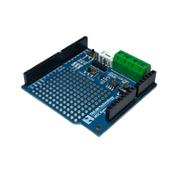Module Shield Arduino MAX485 RS485 5V Half Duplex TTL vers RS-485 RS-422 Transceiver Mode Automatique Manuel MIS0485-01 pour Modbus PLC
