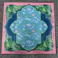 Tapis de jeu de mahjong pliable classique de luxe de style américain, antidérapant, imperméable, insonorisant, facile d'entretien, pour quatre joueurs