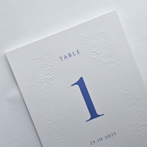Carta di lusso personalizzata in cotone tipografico di lusso inviti di nozze di fascia alta con testo cartolina in rilievo con cartolina stampa carta Menu - Product Image 1