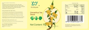 Salsa de té Osmanthus té de la leche JamOsmanthus salsa de <span class=keywords><strong>miel</strong></span> azúcar auténtico <span class=keywords><strong>jarabe</strong></span> comestible dulce botella de mermelada para hornear <span class=keywords><strong>jarabe</strong></span> de té de burbujas - Product Image 3