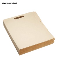 SkywingproductShanghai Lehui alta calidad 17pt Manila Buff Color/Legal de archivo de papel de tamaño carpetas con sujetadores