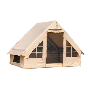 Carpa Inflable Grande para Acampar, Carpa de Algodón para Exteriores, Familiar, Impermeable, Personalizada, Hermética - Product Image 3
