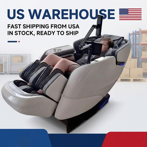 Sillón de Masaje Eléctrico de Lujo GUOHENG 6D con Control de Voz Gravedad Cero SL Sofá de Masaje Eléctrico con Masajeador de Pies - Product Image 1