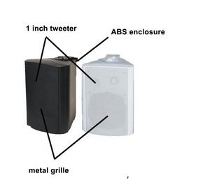 20/10/5/2.5w/8ohm 100V/70V Two Way <strong>Speaker</strong> PA System Wall <strong>Speaker</strong> Individual Tweeter 4-inch Woofer OEM ODM Logo Customization - Product Image 3