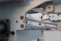 Machine d'emballage de film de Surface MDF pour panneaux larges, machine de travail du bois