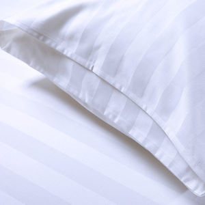 Sábanas <span class=keywords><strong>de</strong></span> algodón satinadas para cama <span class=keywords><strong>de</strong></span> Hotel, juego <span class=keywords><strong>de</strong></span> sábanas blancas a rayas <span class=keywords><strong>de</strong></span> <span class=keywords><strong>300</strong></span> <span class=keywords><strong>hilos</strong></span>, tamaño King, gran oferta - Product Image 6