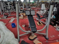 Banc de déclin de dispositif d'entraînement lourd de machine de force d'utilisation de club de gymnase d'équipement de forme physique commerciale