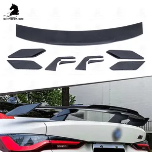 Gloss Black Auto ABS GT Rear Wing Spoiler For BMW G80M3/G82M4 2021+