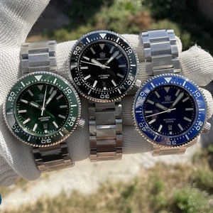 สินค้าออกใหม่! SD1976เหล็กดำน้ำยี่ห้อ NH35A ญี่ปุ่นเคลื่อนไหวอัตโนมัติสแตนเลสไพลิน1000เมตรดำน้ำนาฬิกาผู้ชาย OEM - Product Image 5