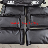 Sacs de sable de compétition Kepler KC778 avec logo personnalisé, 10 kg, 20 kg, 30 kg, sacs de musculation vides en PVC avec fonction réglable pour une livraison facile