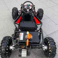 Karts électriques haute performance en gros pour loisirs, 1800W, pneus de 8 pouces, karts tout-terrain professionnels pour la course sur piste