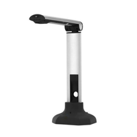 Scanner de documents portable CMOS argenté 10MP A4 USB, garantie 1 an, pour usage bureautique, numérisation ultra-rapide en 1 seconde, couleur 32 bits