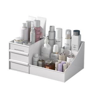Plastic Desktop Drawer Organizer Cosmetic Storage Box Makeup Jewelry Organizer Desktop Lipstick Cosmetic