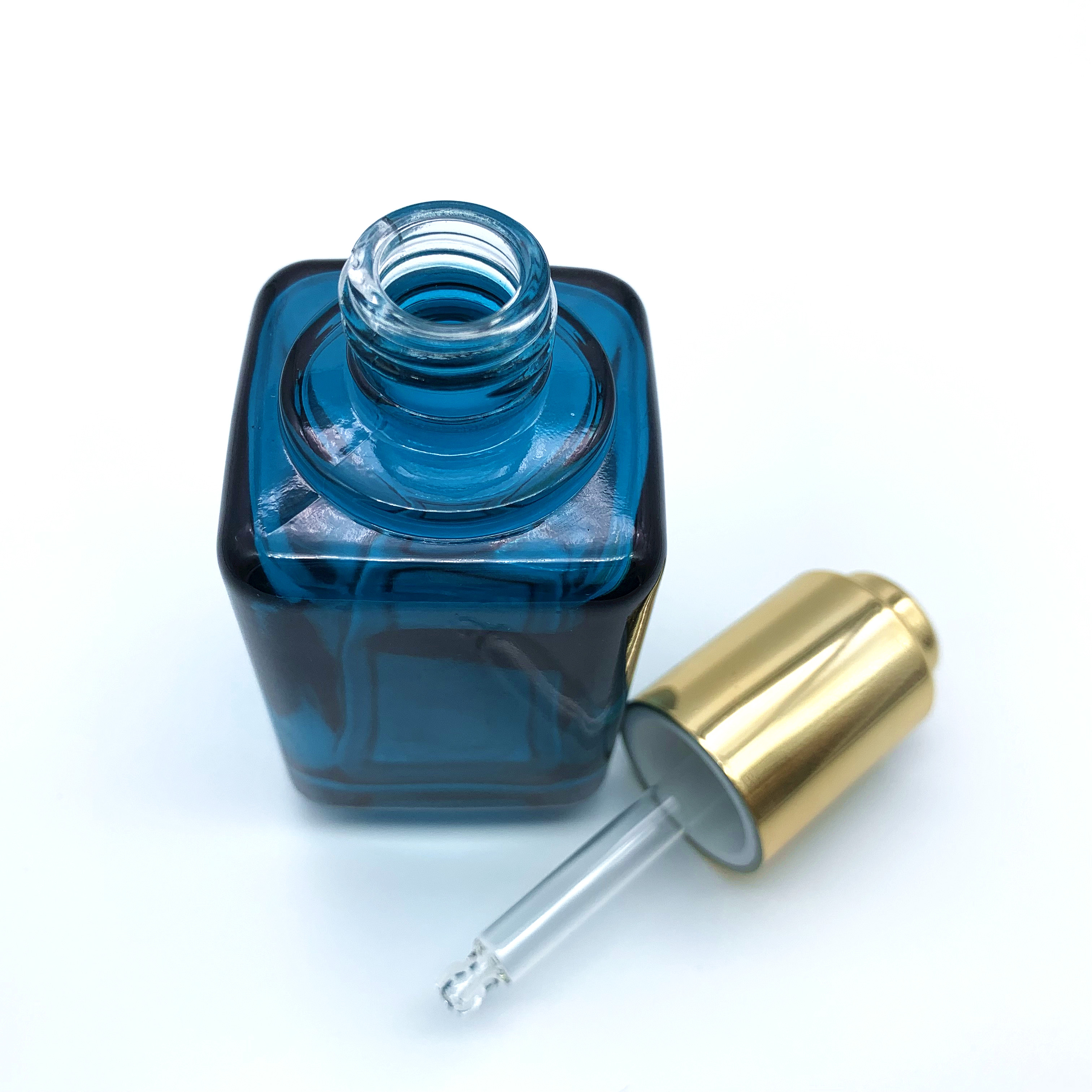 Colognes Serum 30ml Glass Dropper Bottle With Pipette Screen Printing