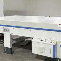 Ligne de laminage de panneaux composites en bois avec colle thermofusible, pompe et machine de laminage de film bois