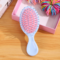 Aksesori Rambut Lucu Warna Pink untuk Anak Perempuan, Sisir Rambut Kupu-kupu Korea, Hiasan Putri, Bando, Tali Rambut untuk Anak Perempuan