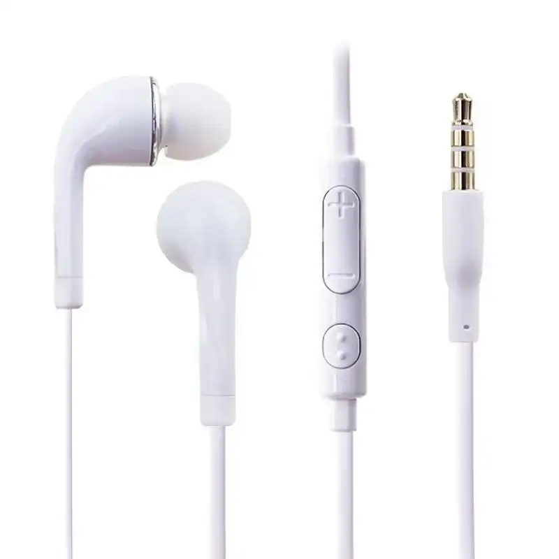 Factory Outlet Wired Earphone Microphone in Ear 3.5MM Headset Stereo Noise Cancelling Headphone Earphones