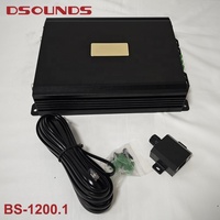 Amplificateur de voiture monobloc 1200W, amplificateur haute tension 24V, amplificateur de voiture de qualité, audio de voiture pour bus et camion