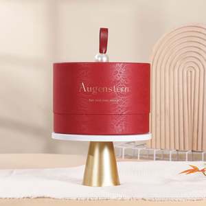 Cubo de Regalo Rígido para Dulces de Boda, Ecológico, de Grado Alimenticio, Creativo, Portátil, con Diseño de Perlas, Laminación Brillante y Grabado en Relieve - Product Image 5